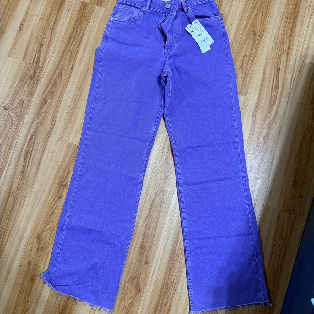 Vibrant Purple Women's Jeans